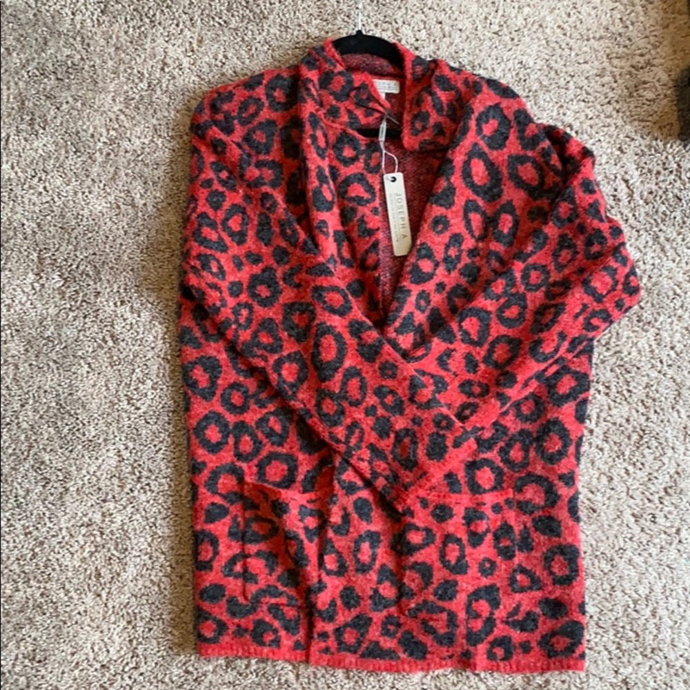 Joseph A. Leopard Printed Blazer 🆕